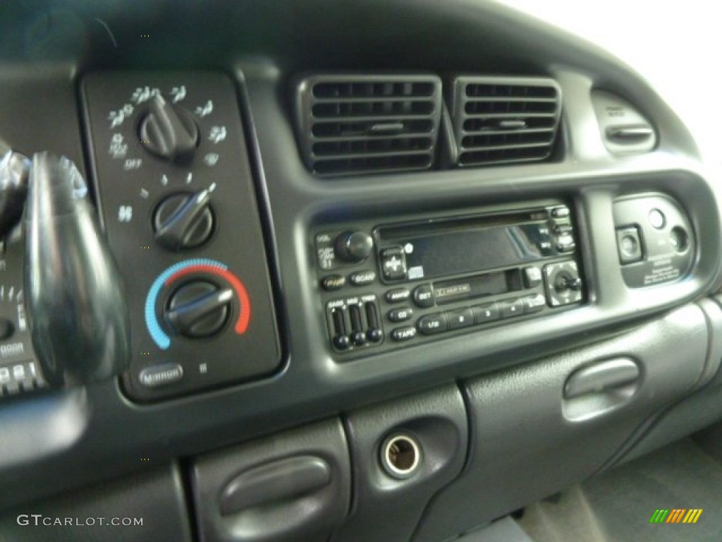 1998 Dodge Ram 1500 Laramie SLT Extended Cab 4x4 Controls Photo #65176239