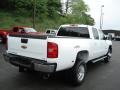 2012 Summit White Chevrolet Silverado 3500HD LTZ Crew Cab 4x4 Dually  photo #8