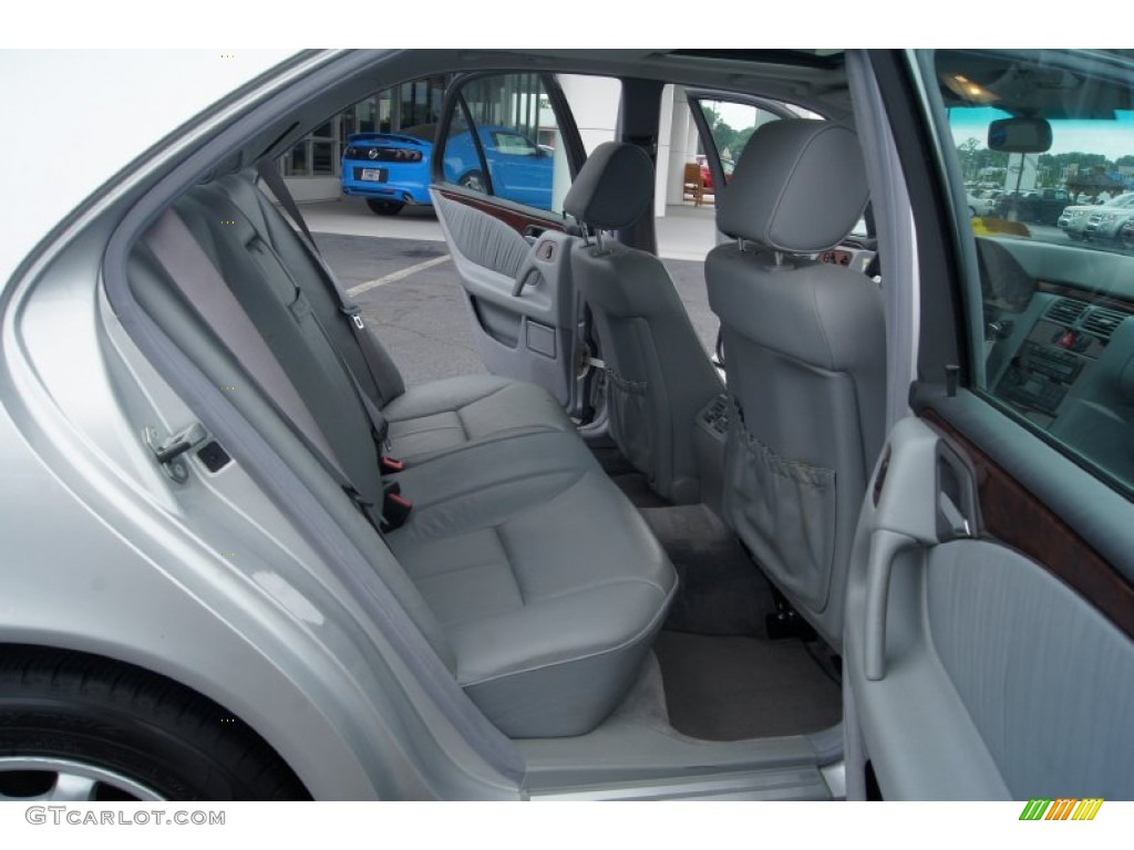 Grey Interior 1999 Mercedes-Benz E 320 Sedan Photo #65178303