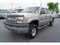 2003 Light Pewter Metallic Chevrolet Silverado 2500HD LT Crew Cab 4x4  photo #6