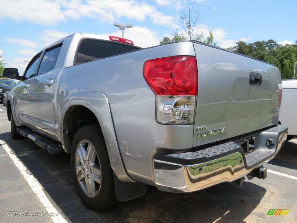 2008 Tundra Limited CrewMax - Silver Sky Metallic / Graphite Gray photo #2