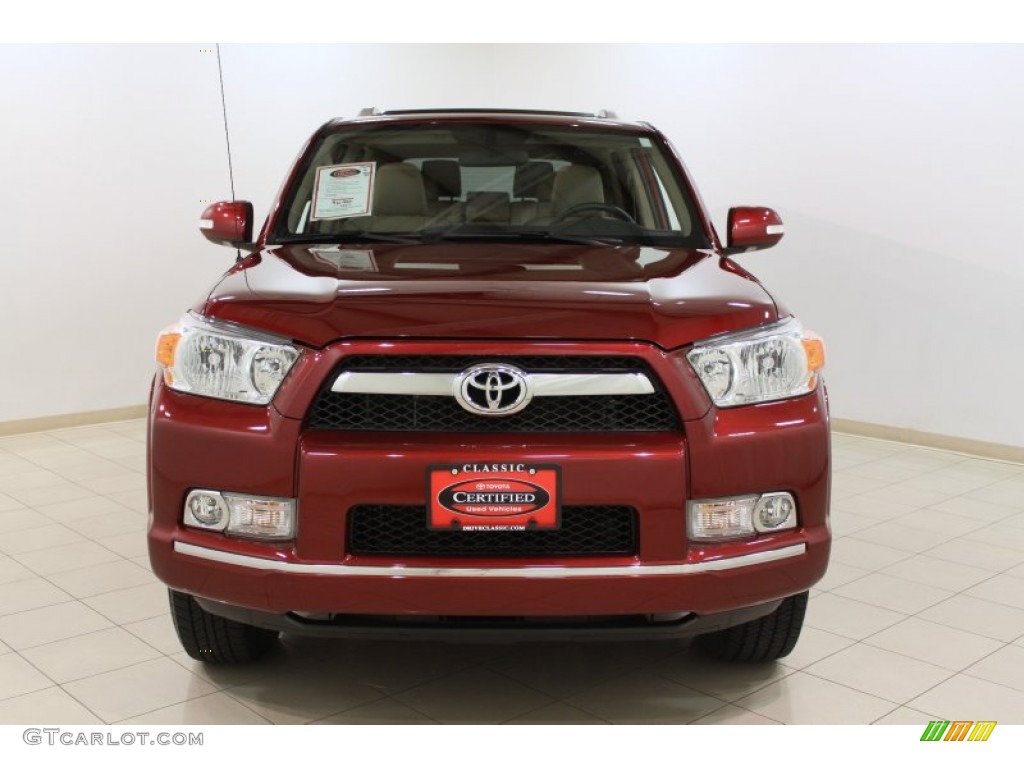 2010 4Runner SR5 4x4 - Salsa Red Pearl / Sand Beige photo #2