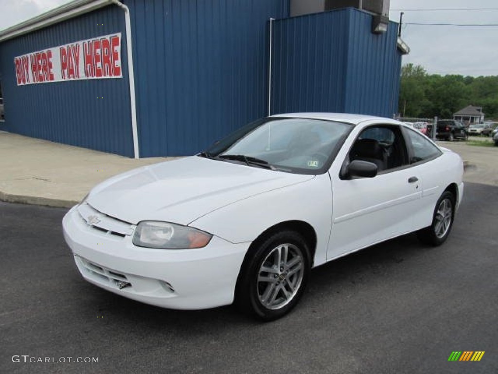 2004 Cavalier Coupe - Summit White / Graphite photo #1