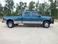 Island Blue Metallic - F350 Super Duty Lariat Crew Cab 4x4 Dually Photo No. 2