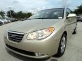 Laguna Sand Beige 2007 Hyundai Elantra GLS Sedan Exterior