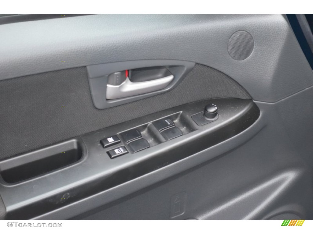 2010 SX4 Crossover Touring AWD - Deep Sea Blue Metallic / Black photo #17