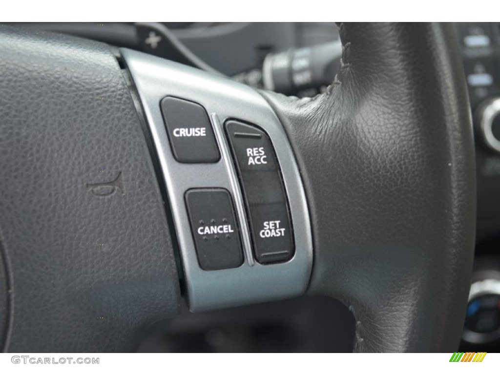2010 SX4 Crossover Touring AWD - Deep Sea Blue Metallic / Black photo #21