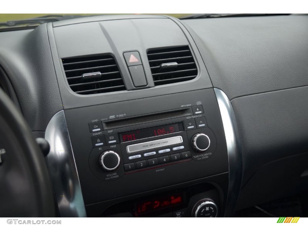 2010 SX4 Crossover Touring AWD - Deep Sea Blue Metallic / Black photo #23