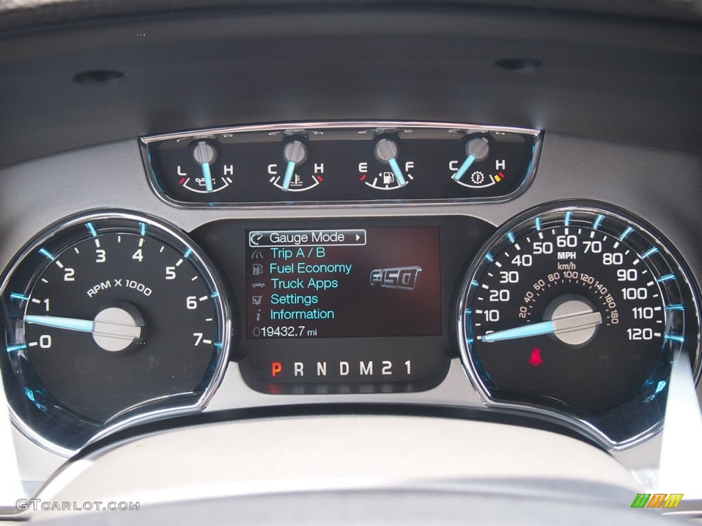 2011 Ford F150 Limited SuperCrew Gauges Photo #65188009