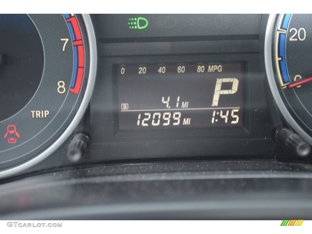 2010 SX4 Crossover Touring AWD - Deep Sea Blue Metallic / Black photo #26