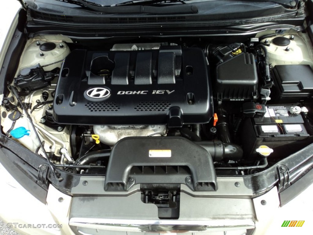 2007 Hyundai Elantra GLS Sedan 2.0 Liter DOHC 16V VVT 4 Cylinder Engine Photo #65188276