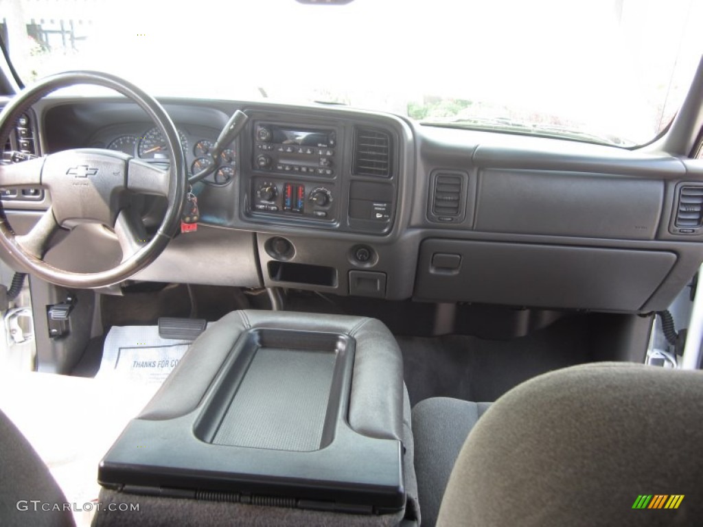 2003 Silverado 1500 Z71 Extended Cab 4x4 - Summit White / Dark Charcoal photo #31