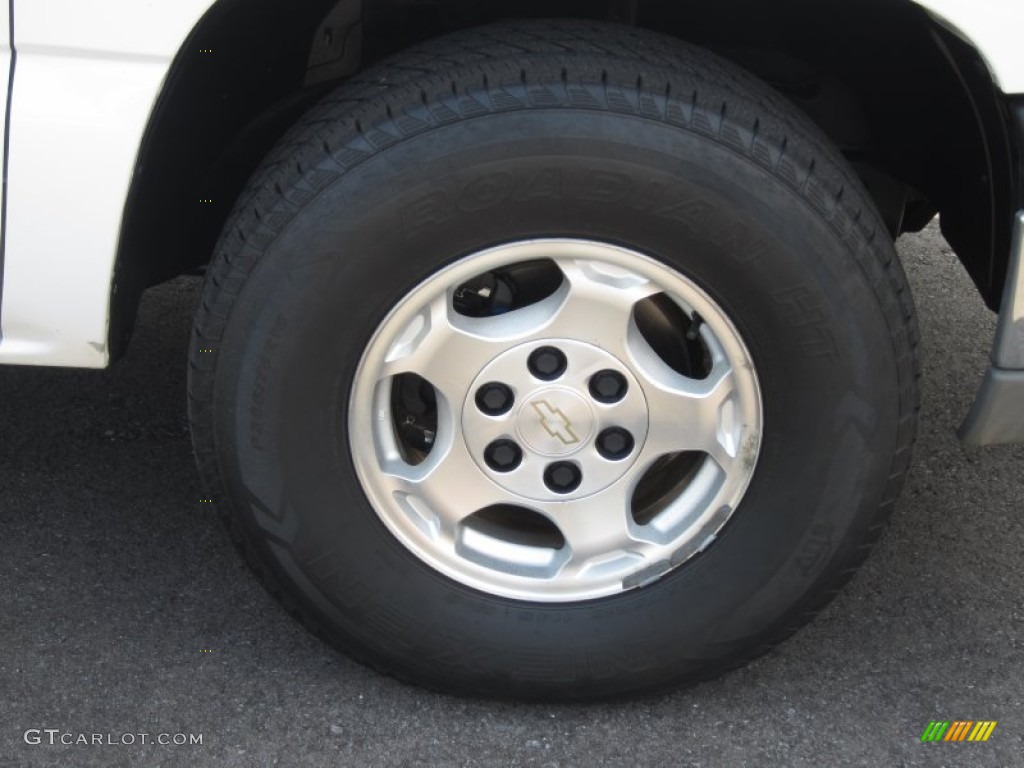 2003 Silverado 1500 Z71 Extended Cab 4x4 - Summit White / Dark Charcoal photo #44