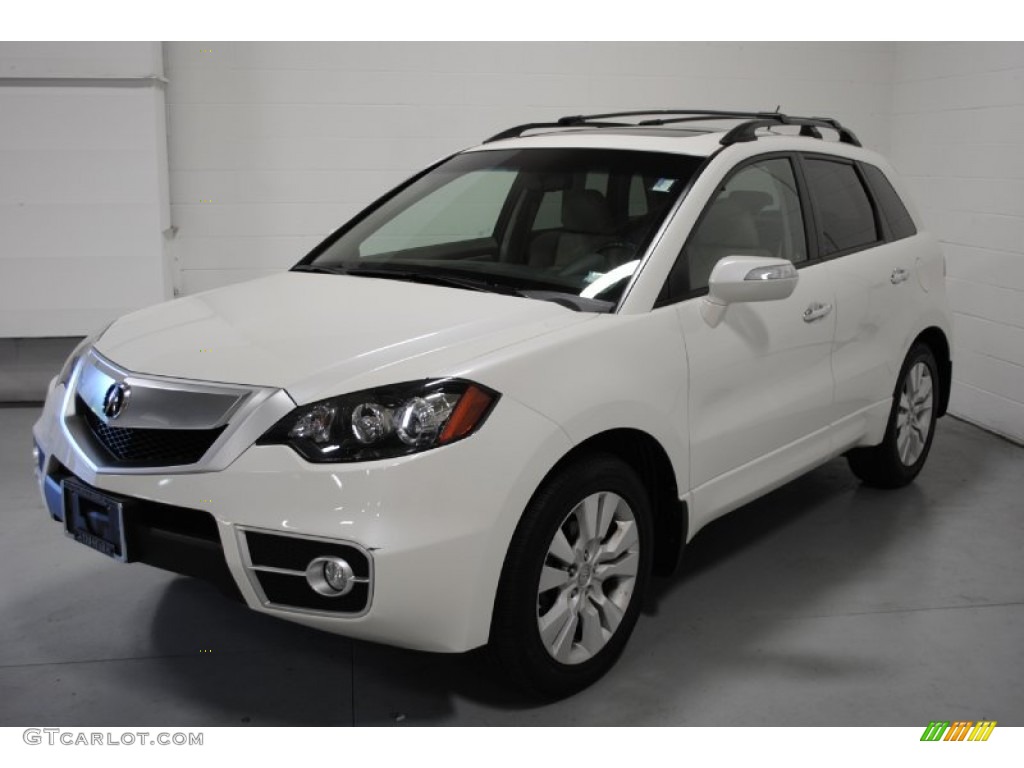 2010 RDX  - White Diamond Pearl / Taupe photo #6