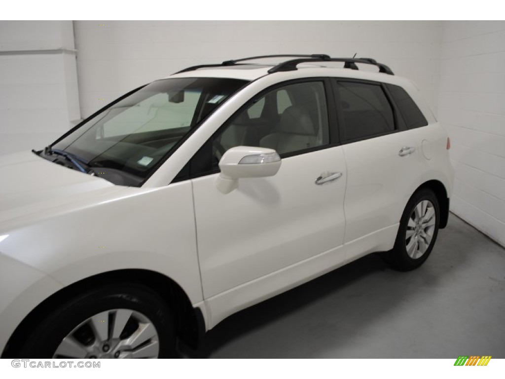 2010 RDX  - White Diamond Pearl / Taupe photo #8