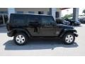 2009 Black Jeep Wrangler Unlimited Sahara 4x4  photo #8