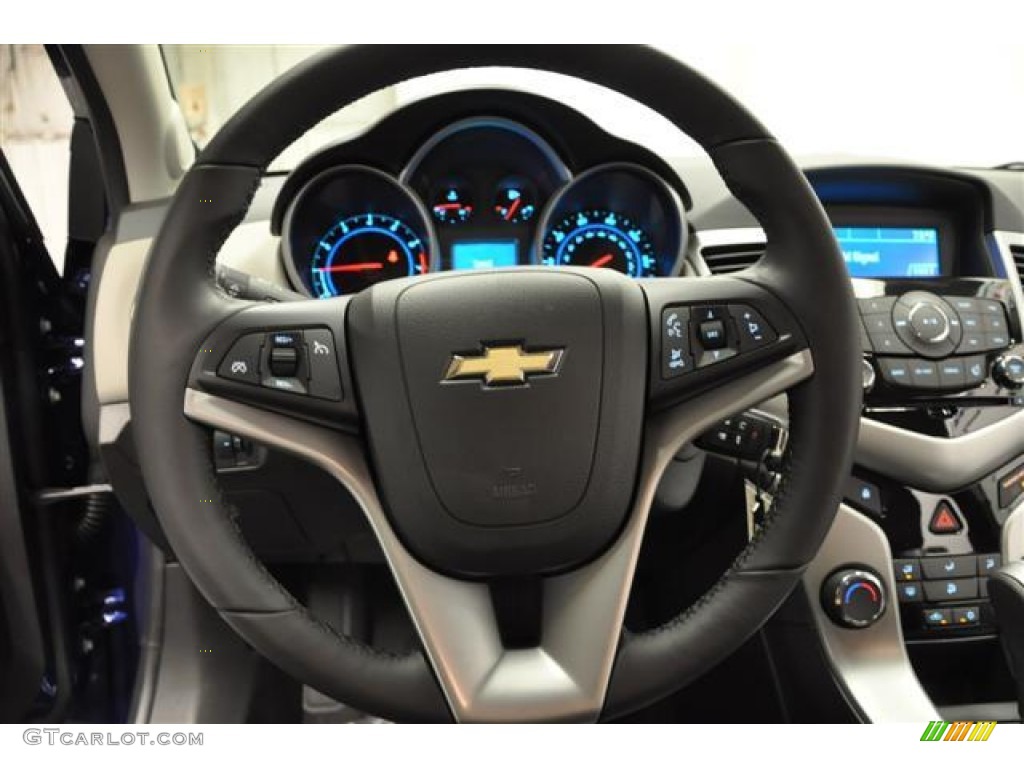 2012 Chevrolet Cruze LT Medium Titanium Steering Wheel Photo #65193684