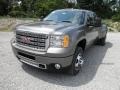 Steel Gray Metallic - Sierra 3500HD Denali Crew Cab 4x4 Dually Photo No. 3