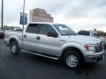 2011 Ingot Silver Metallic Ford F150 XL SuperCrew  photo #2