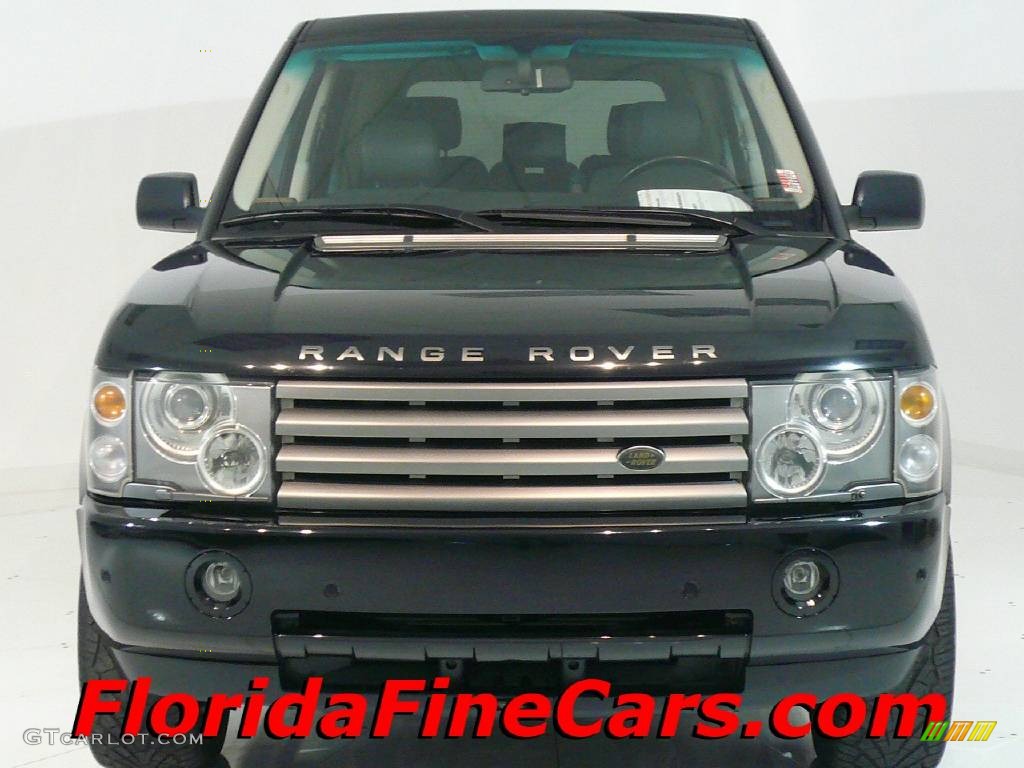 2004 Range Rover HSE - Java Black / Charcoal/Jet Black photo #5