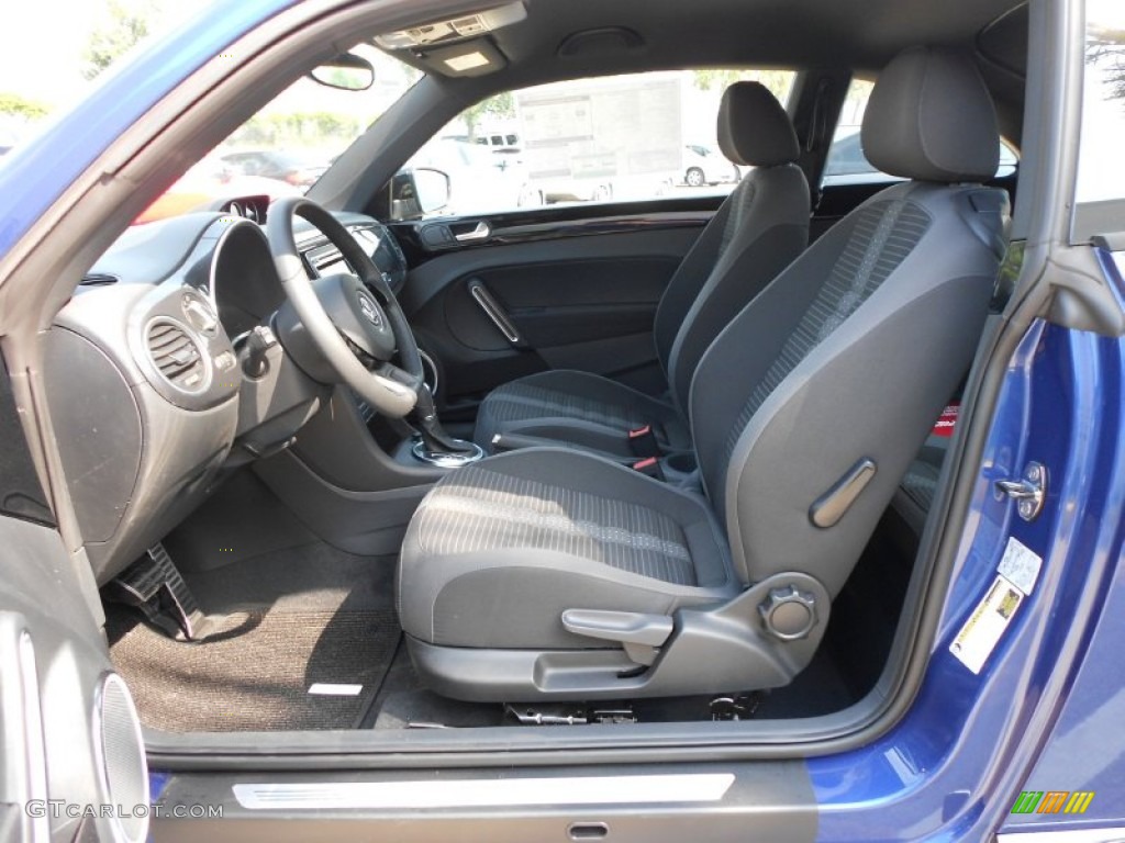 Titan Black Interior 2012 Volkswagen Beetle Turbo Photo #65196867