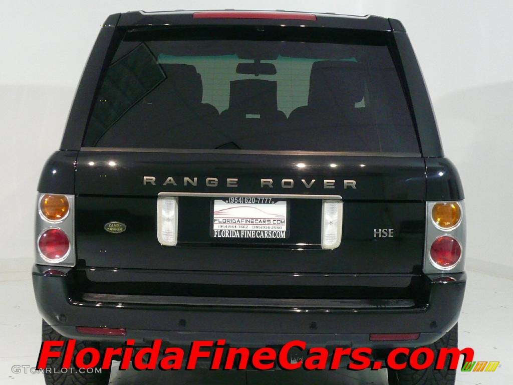 2004 Range Rover HSE - Java Black / Charcoal/Jet Black photo #6