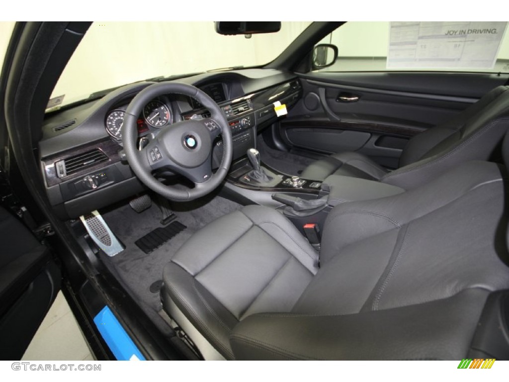 2012 3 Series 328i Convertible - Black Sapphire Metallic / Black photo #3