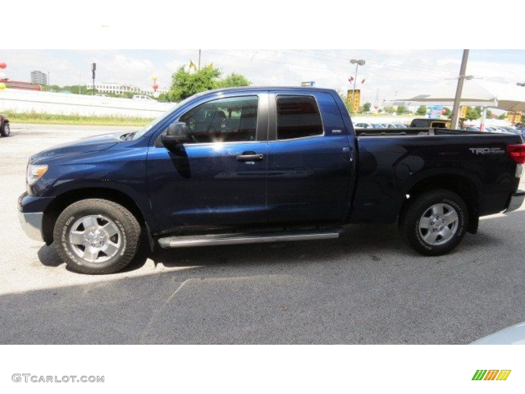 2010 Tundra TRD Double Cab - Nautical Blue Metallic / Graphite Gray photo #4