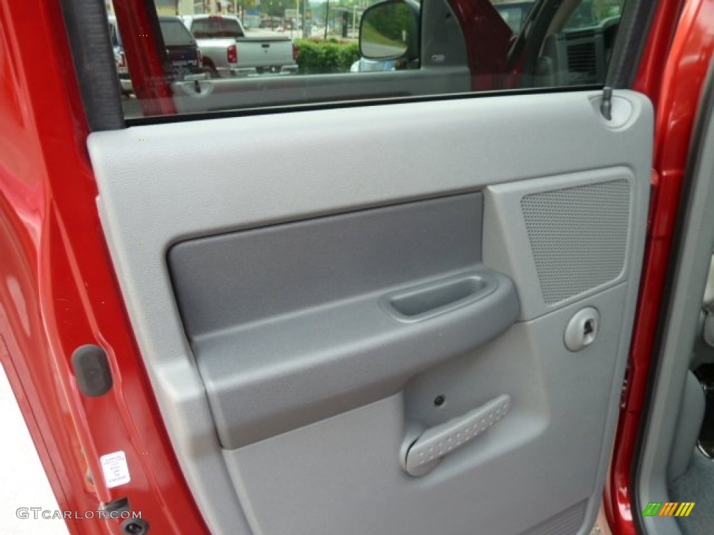 2006 Ram 1500 SLT Quad Cab 4x4 - Inferno Red Crystal Pearl / Medium Slate Gray photo #20