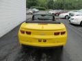 2011 Rally Yellow Chevrolet Camaro SS/RS Convertible  photo #7