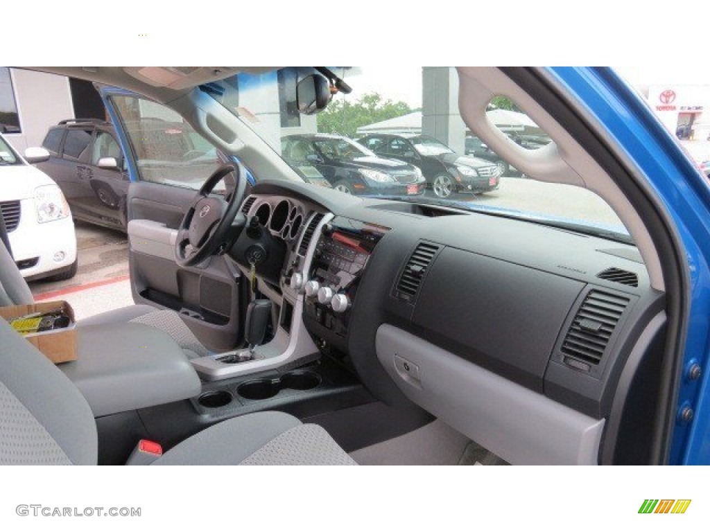 2008 Tundra SR5 Double Cab - Blue Streak Metallic / Graphite Gray photo #14