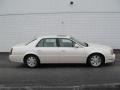 2002 White Diamond Pearl Cadillac DeVille DTS  photo #2