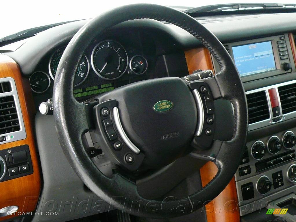 2004 Range Rover HSE - Java Black / Charcoal/Jet Black photo #15