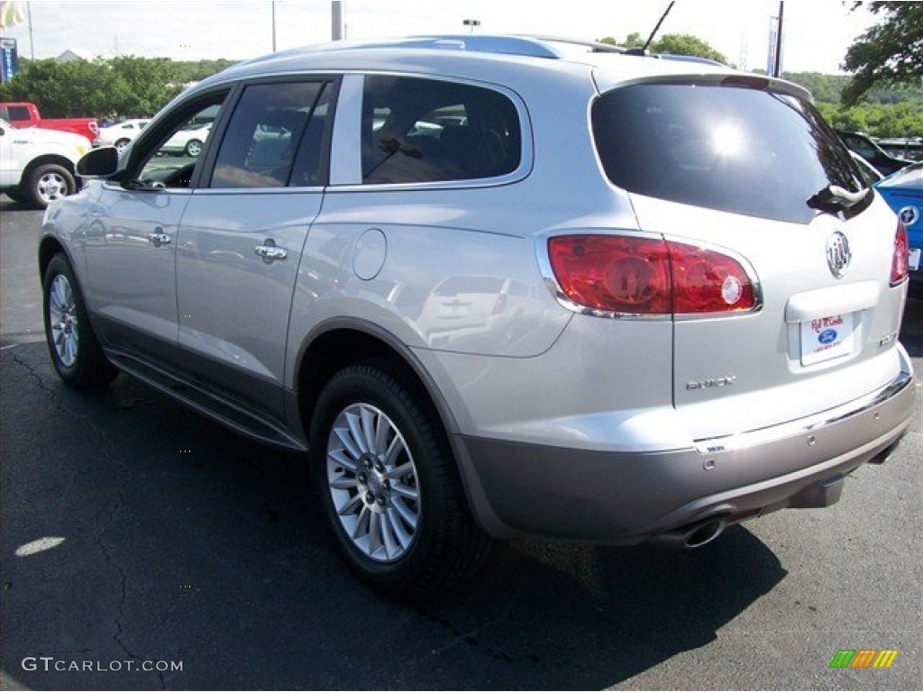 2010 Enclave CX - Quicksilver Metallic / Ebony/Ebony photo #5