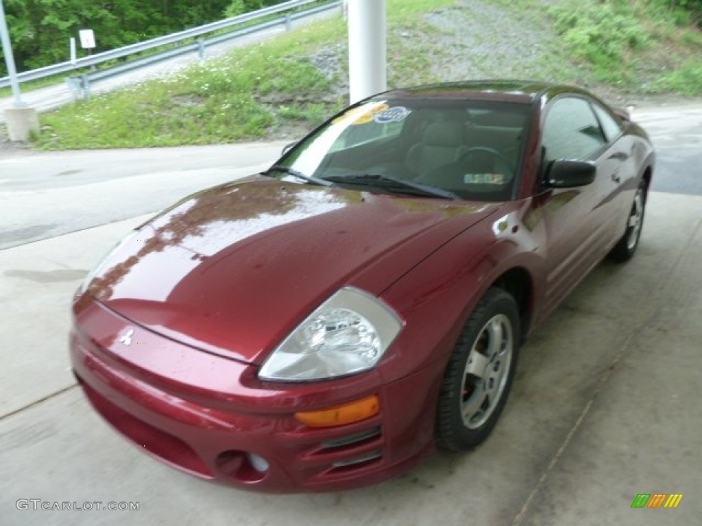 2003 Eclipse GS Coupe - Saronno Red / Midnight photo #5