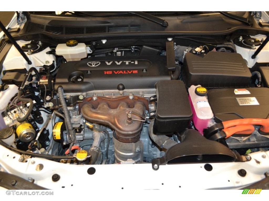 2009 Toyota Camry Hybrid 2.4L DOHC 16-Valve VVT-i 4 Cylinder Gasoline/Electric Hybrid Engine Photo #65203656