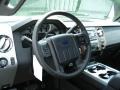 2012 Ingot Silver Ford F450 Super Duty Lariat Crew Cab 4x4 Dually  photo #11