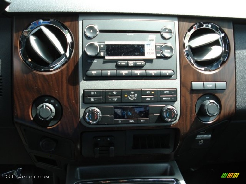 2012 Ford F450 Super Duty Lariat Crew Cab 4x4 Dually Controls Photo #65204721