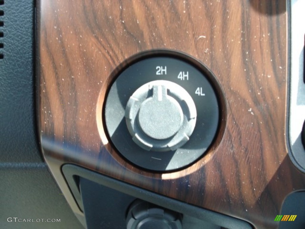 2012 Ford F450 Super Duty Lariat Crew Cab 4x4 Dually Controls Photo #65204739