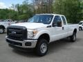 Oxford White - F350 Super Duty XL SuperCab 4x4 Photo No. 4