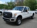 2012 Oxford White Ford F350 Super Duty XL SuperCab 4x4  photo #4