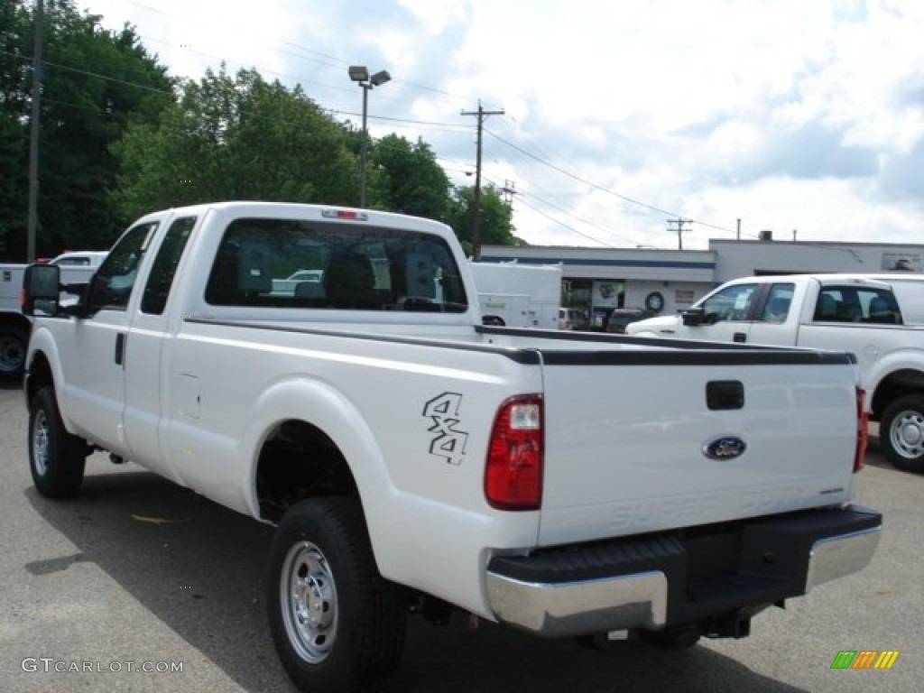 2012 F350 Super Duty XL SuperCab 4x4 - Oxford White / Steel photo #6