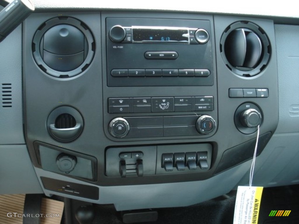 2012 Ford F450 Super Duty XL Regular Cab 4x4 Dump Truck Controls Photo #65205213