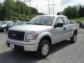 2012 Ingot Silver Metallic Ford F150 XLT SuperCab 4x4  photo #4