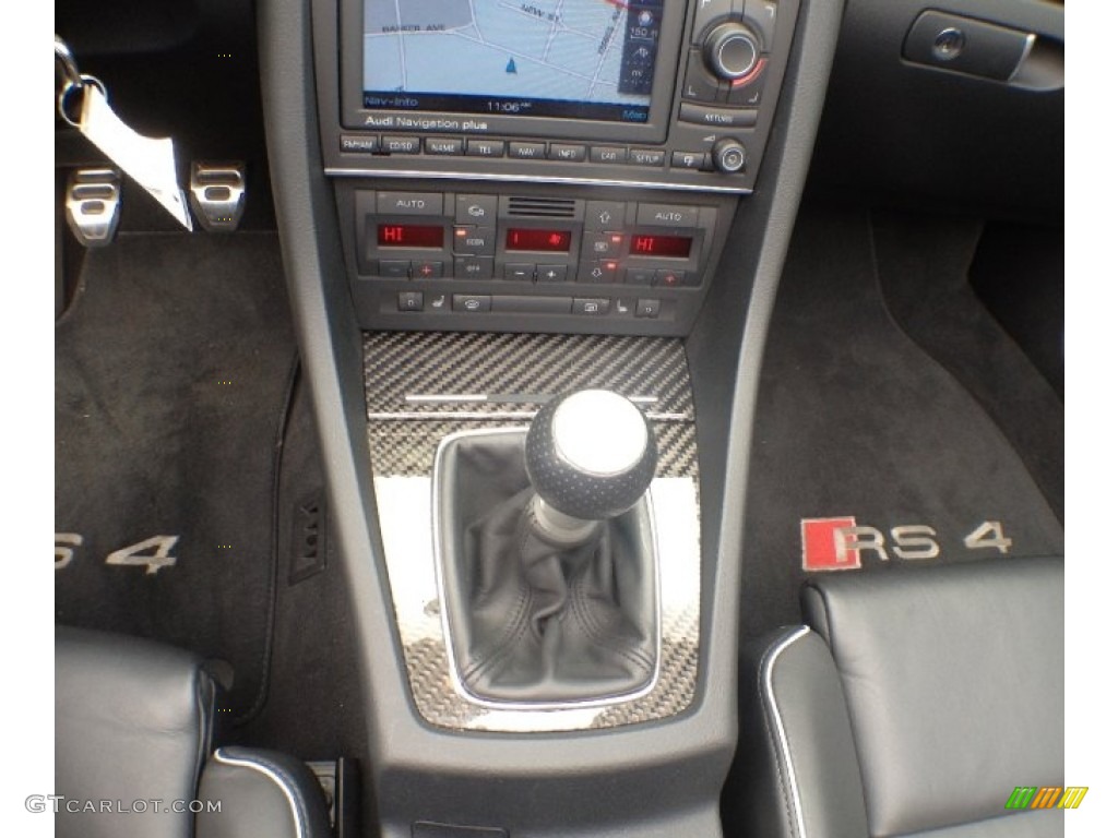 2008 Audi RS4 4.2 quattro Convertible 6 Speed Manual Transmission Photo #65205732