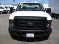 2008 Oxford White Ford F350 Super Duty XL Regular Cab Dump Truck  photo #2