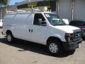 Oxford White 2008 Ford E Series Van E350 Super Duty Utility