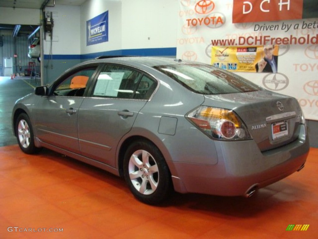 2008 Altima 2.5 SL - Precision Gray Metallic / Charcoal photo #6