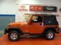 2006 Impact Orange Jeep Wrangler Sport 4x4  photo #4