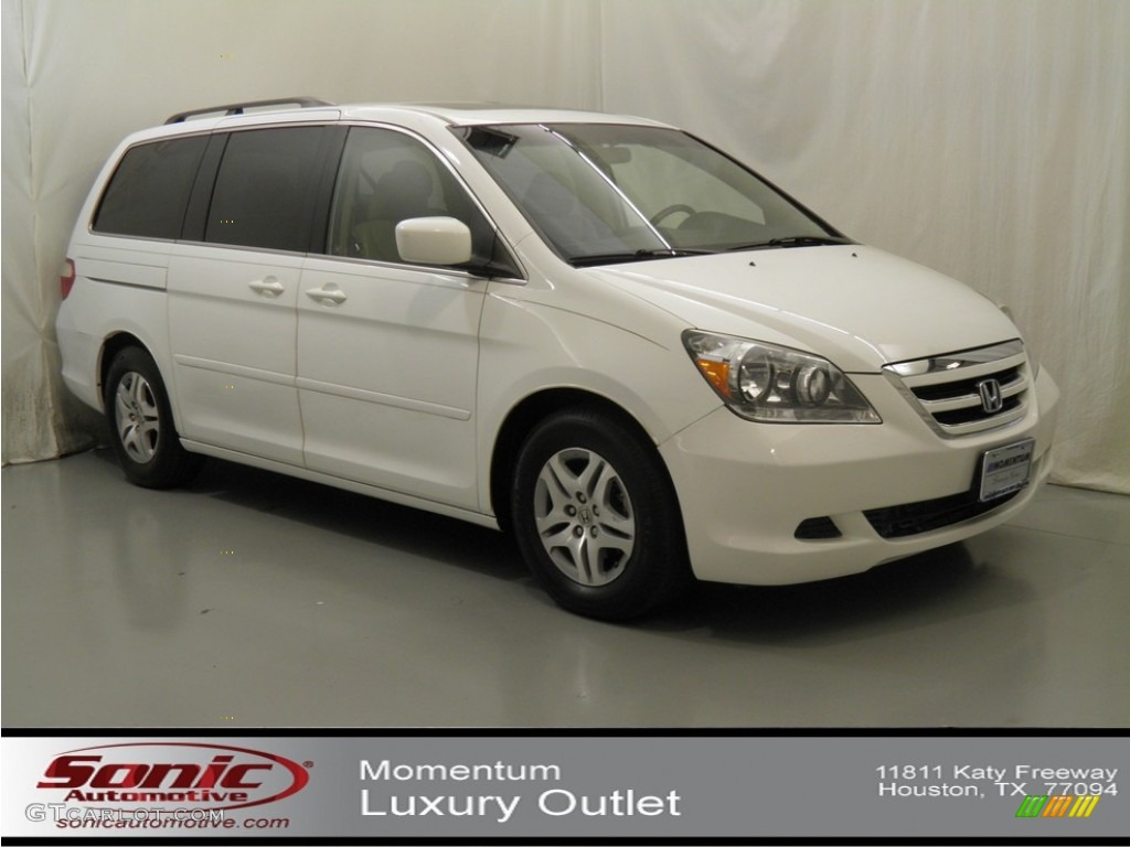 2007 Odyssey EX-L - Taffeta White / Ivory photo #1